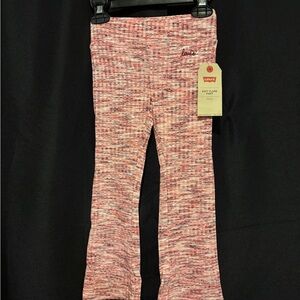 Levi's Kids Pink Knit Flare Pants